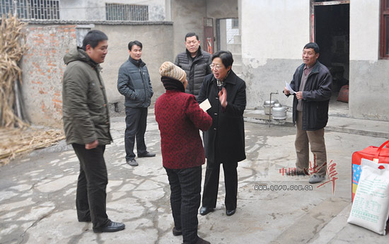 孔子故里·中国曲阜网 党政要闻 李丽到陵城镇走访户