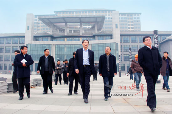 孔子故里·中国曲阜网 党政要闻 市委书记刘东波调研我市部分重点项目