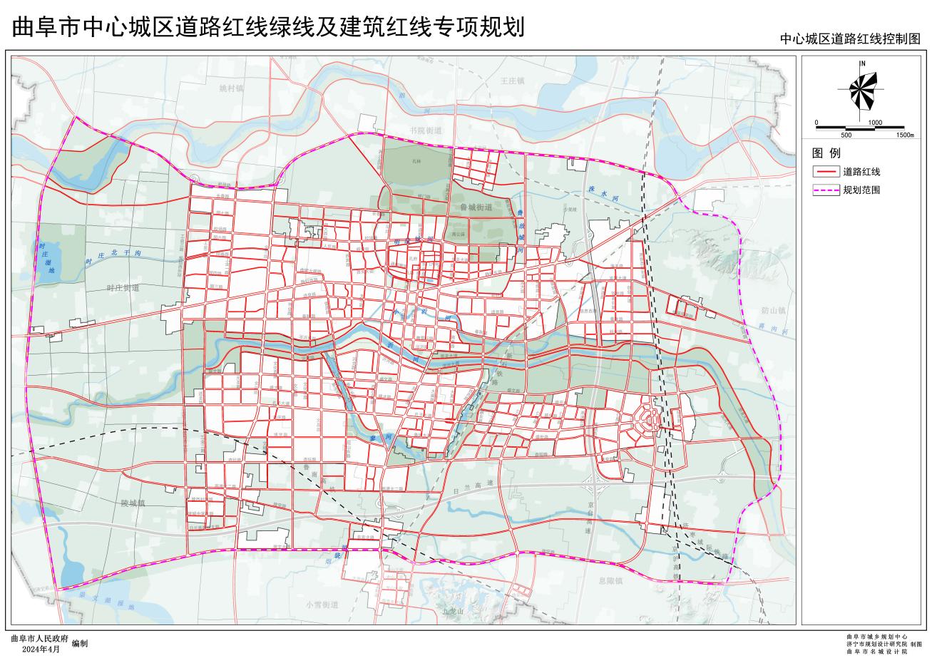 07中心城区道路红线控制图