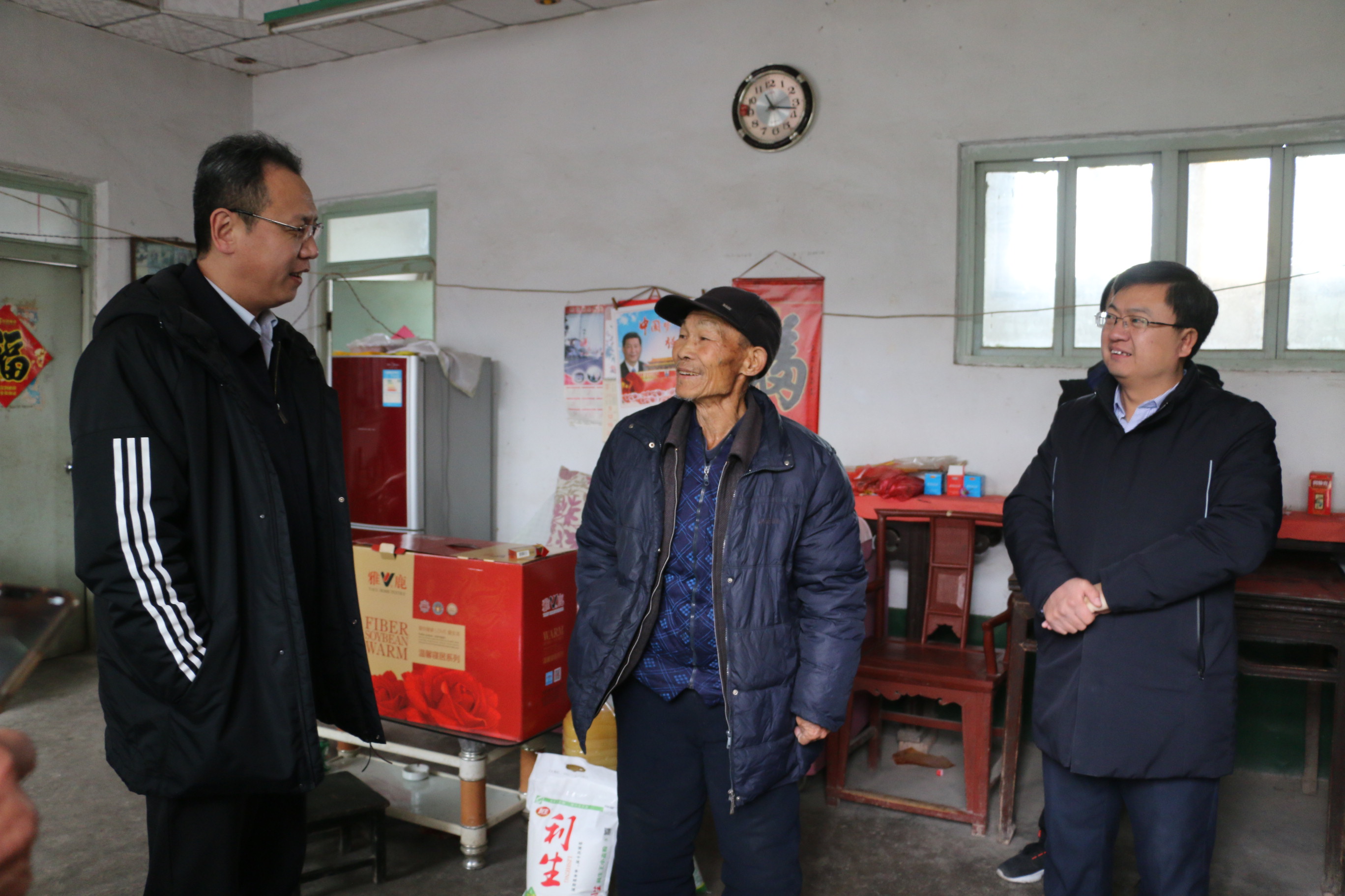 济宁市委宣传部走访慰问尼山镇困难户