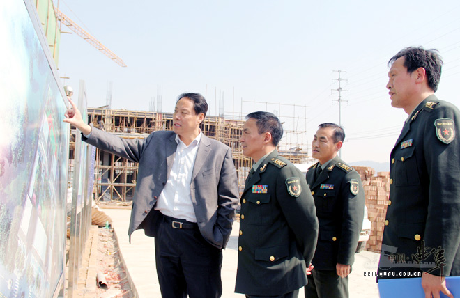 济宁军分区政委王洪奇来我市调研指导工作