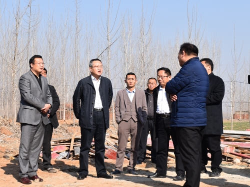 市委副书记,市长彭照辉调研春季农业生产工作