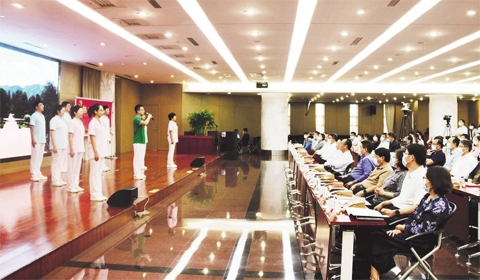 喜迎二十大锚定新航程 中央档案馆国家档案局举办歌咏诵读会